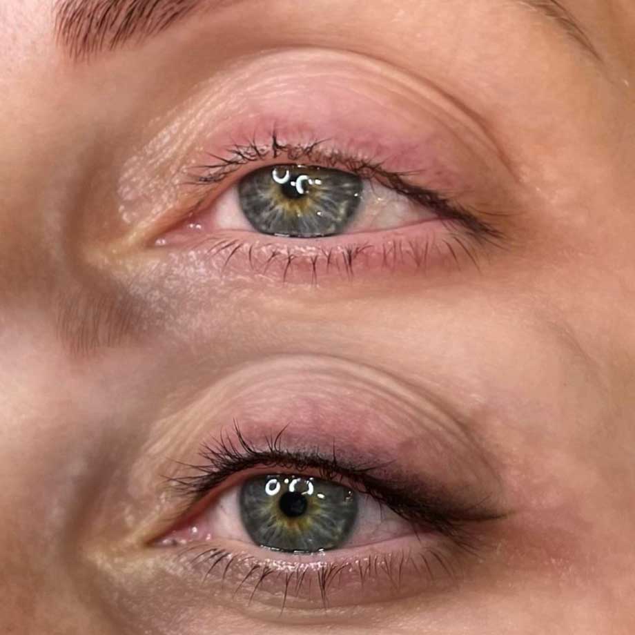 Whipshaded Eyeliner Tattoo Tracie Giles London
