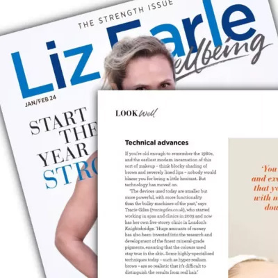 Liz Earle Magazine cover